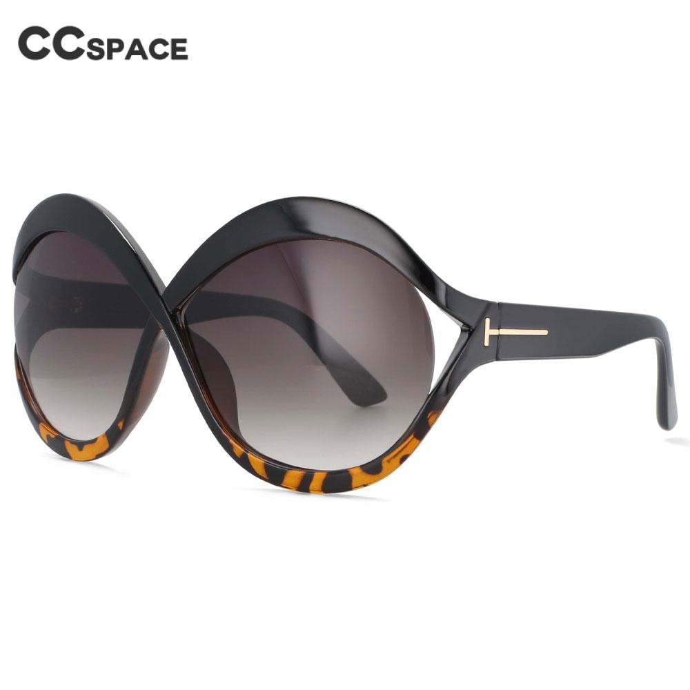 Oversized Sunglasses Women Fashion Shades Uv400 Vintage Glasses - lecapmode