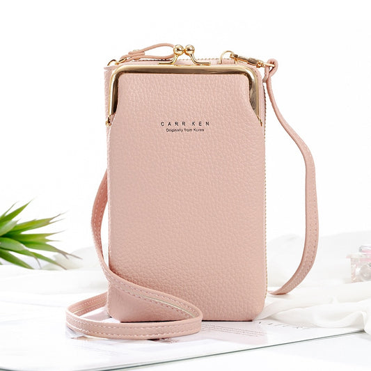 Fashion Small Crossbody Bags Women Mini Matte Leather Shoulder Purse Messenger Clutch - lecapmode