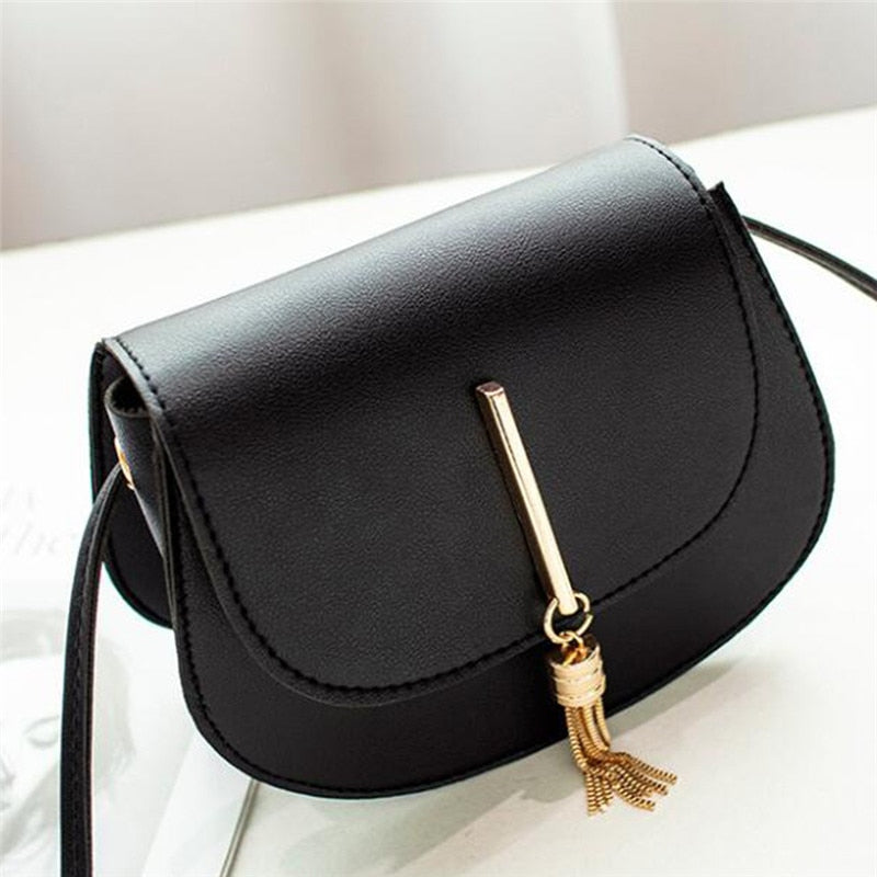 New Women Messenger Bags PU Leather Handbag Crossbody Femal Clutch - lecapmode