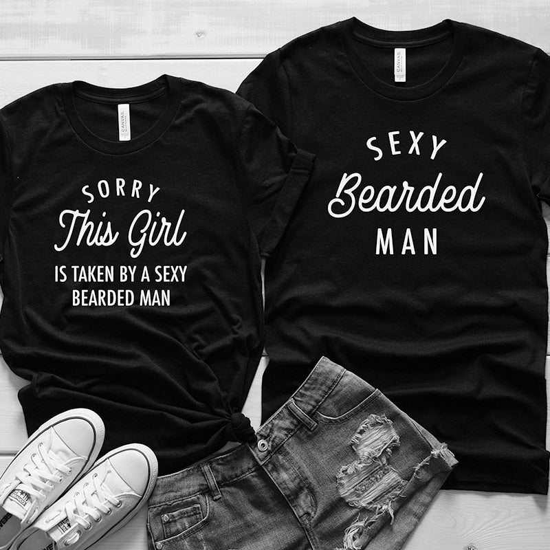 Couple Clothes T-Shirts Valentine Women Men Gift - lecapmode