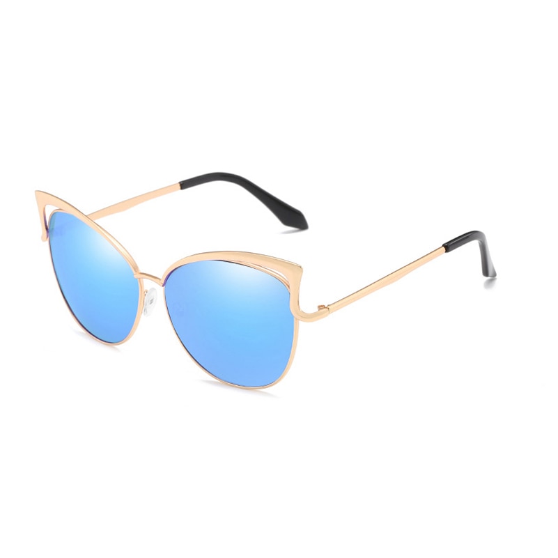 Retro Cat Eye Sunglasses for Women Men Fashion Hollow Design Vintage Sun Glasses - lecapmode