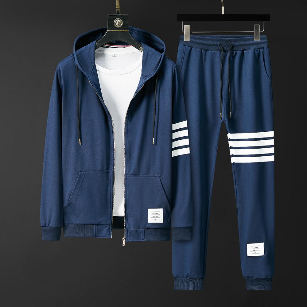 Brand New Fall Men Sets Pants Clothing Sweat suit Sportswear Sweatpants Tracksuits - lecapmode