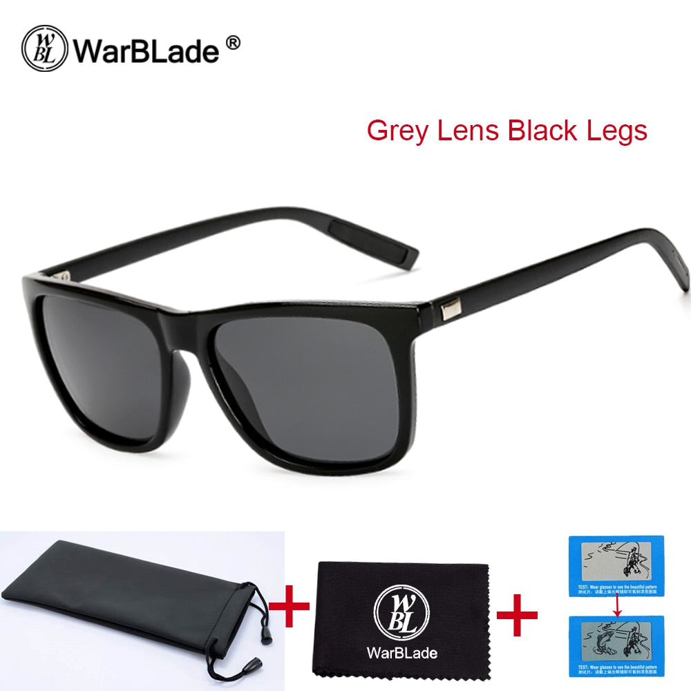 Polarized Square Sunglasses Brand Designer UV400 Protection Shades - lecapmode