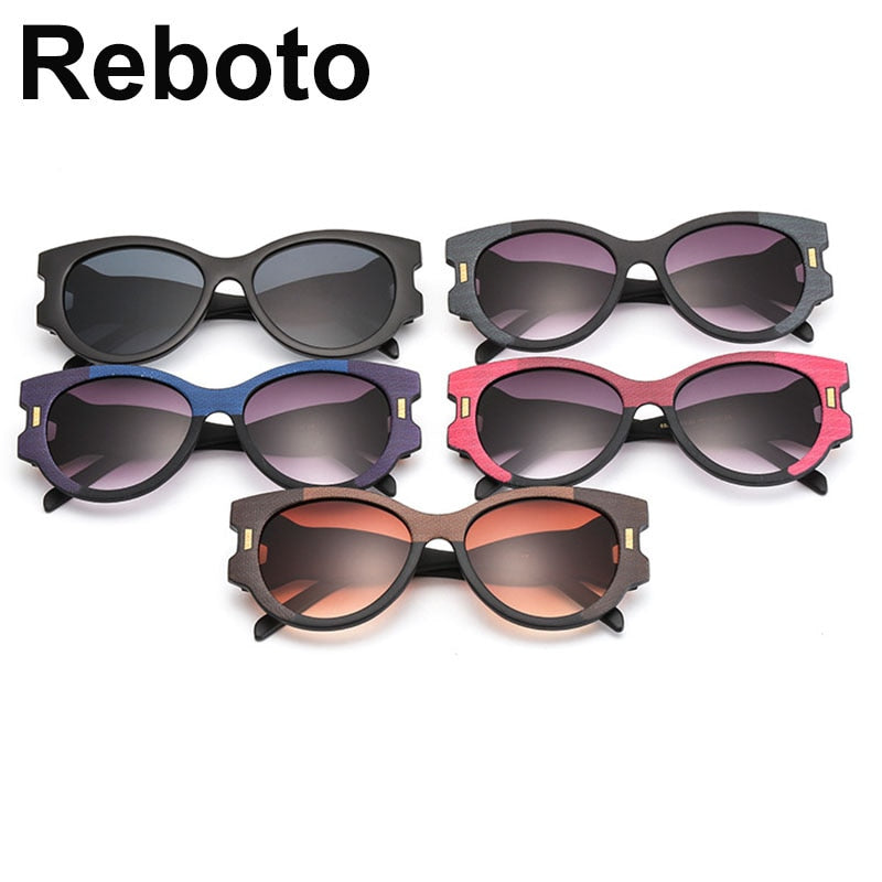 New Sunglasses Women Elegant High Quality Designer Cat Eye Glasses Female - lecapmode