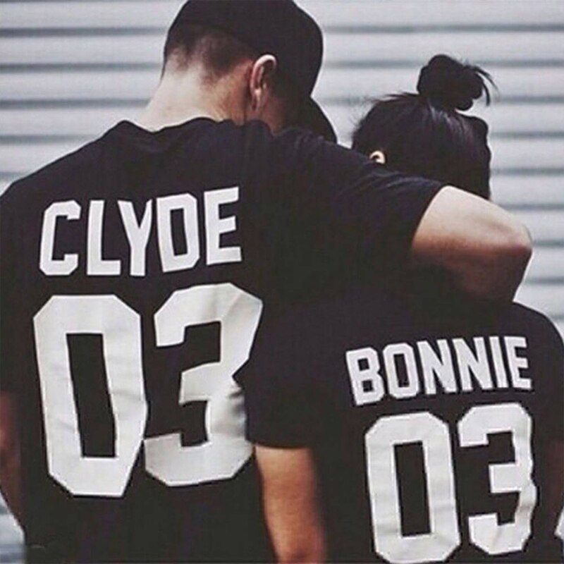 Couple Clothes T-Shirts Valentine Women Men Gift - lecapmode