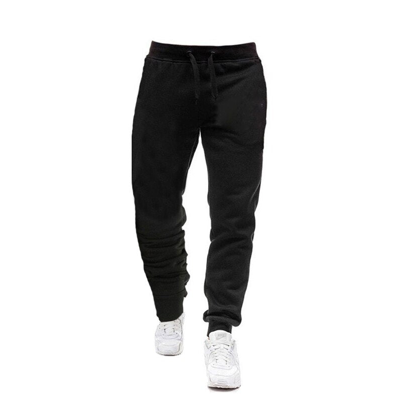 Men Tracksuits 2 Pieces Set Sweatshirt + Sweatpants Sportswear Zipper Hoodies - lecapmode