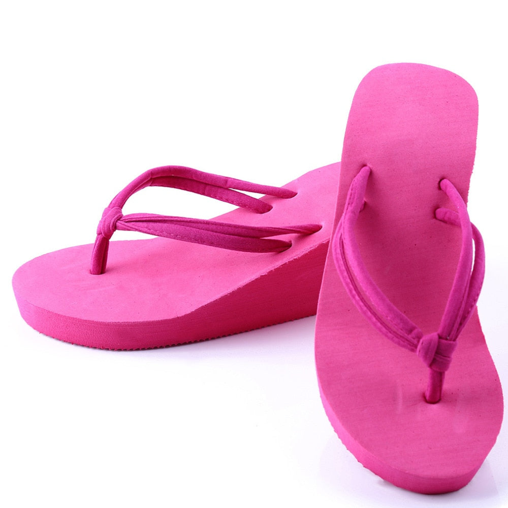 Summer Casual Woman Bath Soft Slippers  Black Ladies Shoes - lecapmode