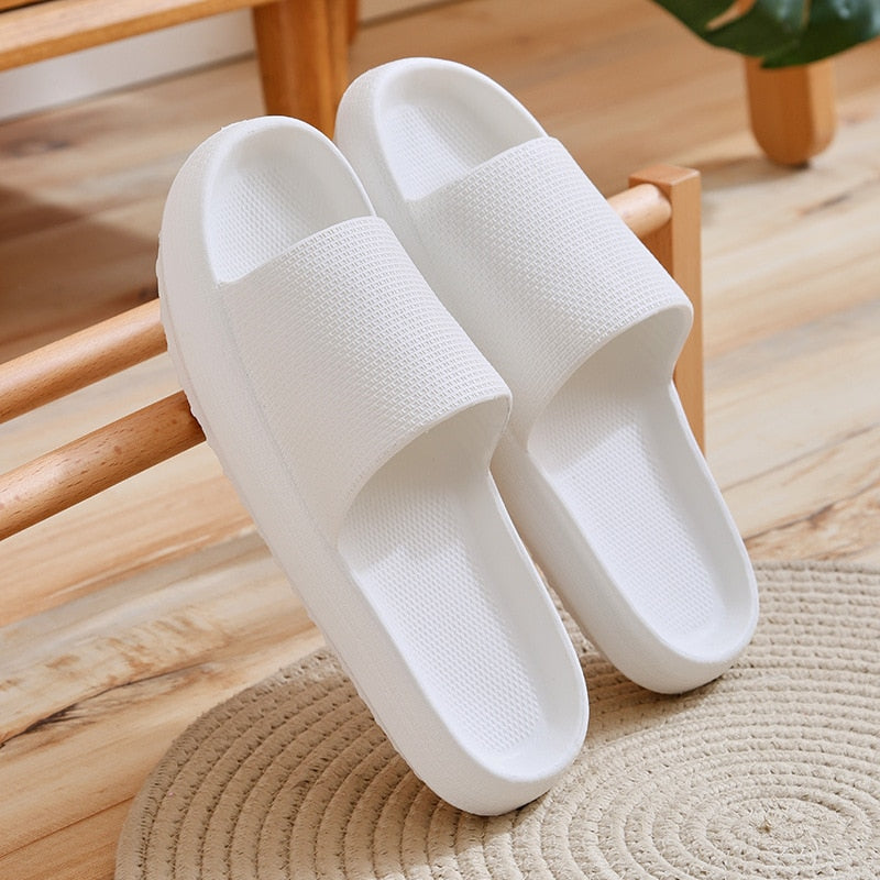 Unisex Comfortable Slippers  Super Soft Home Slippers Men Women Non-slip Shoes - lecapmode