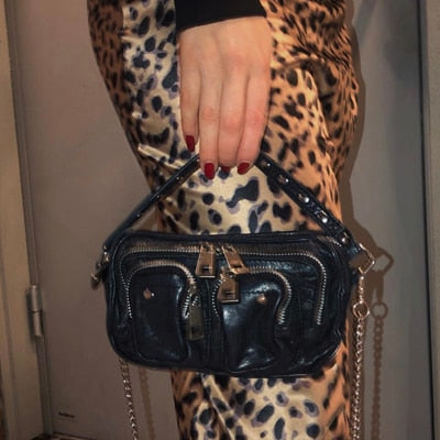 New Leopard Crossbody Bags For Women 2020 Luxury Handbags Designer Ladies Clutch - lecapmode