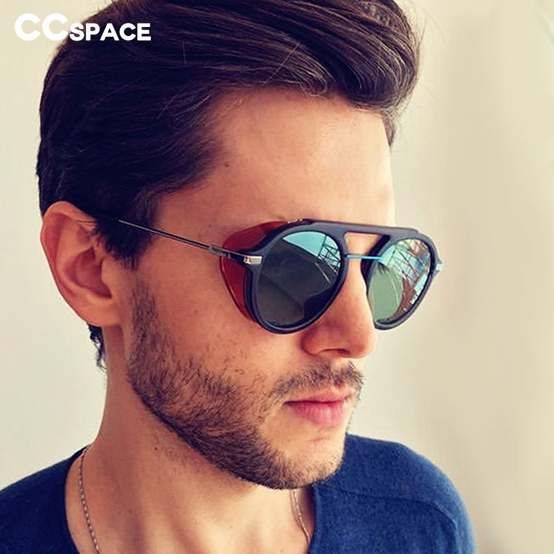 Round Sunglasses Men Women 2019 Fashion Shades - lecapmode