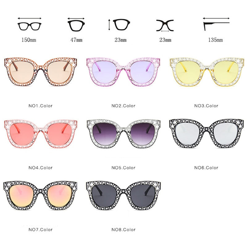 Fashion Luxury Sunglasses Women 2022 Brand Designer Eyewear - lecapmode