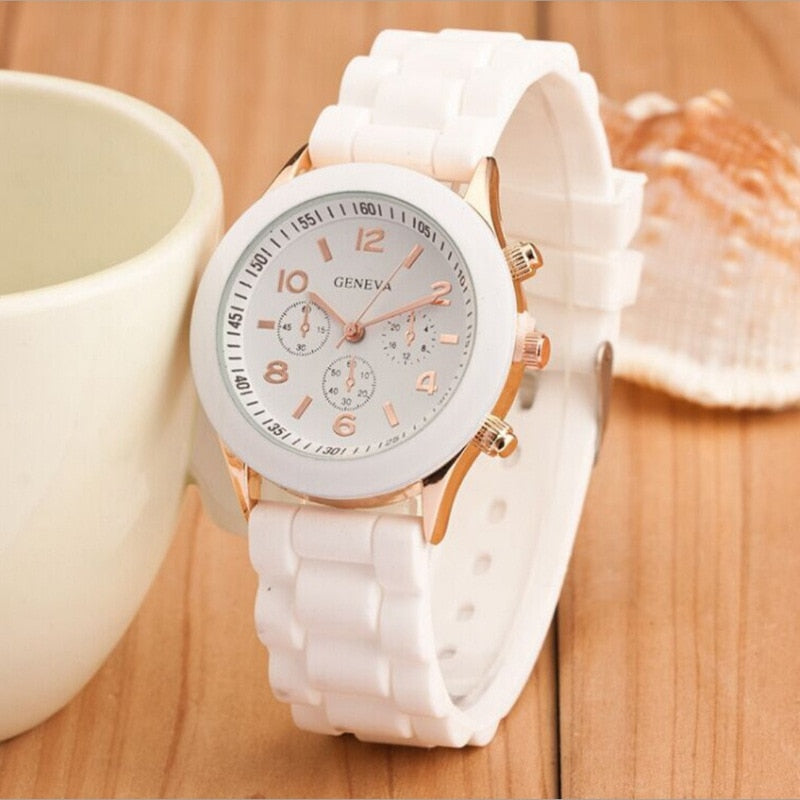 Silicone Jelly Watch Trendy Fashion Women Quartz - lecapmode