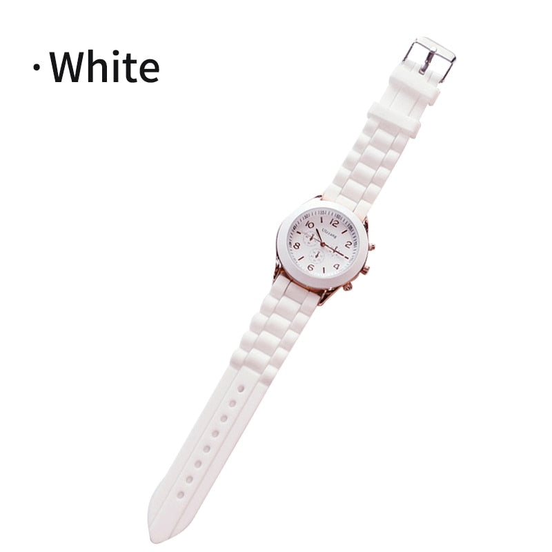 Silicone Jelly Watch Trendy Fashion Women Quartz - lecapmode