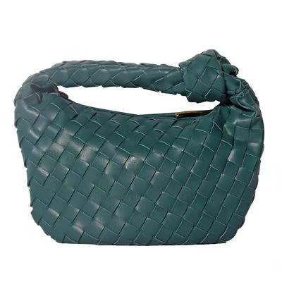 Luxury Zipper Clutch Woven Leather Bags For Women 2022 Shoulder Lady Tote Bag - lecapmode