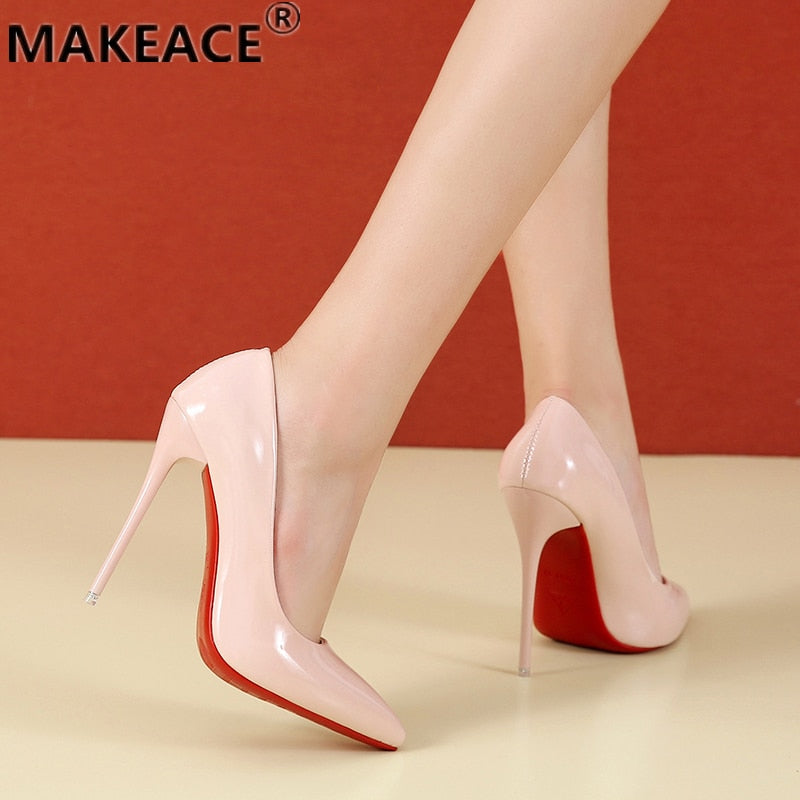 Autumn High Heel Women Fashion Wedding Shoes - lecapmode