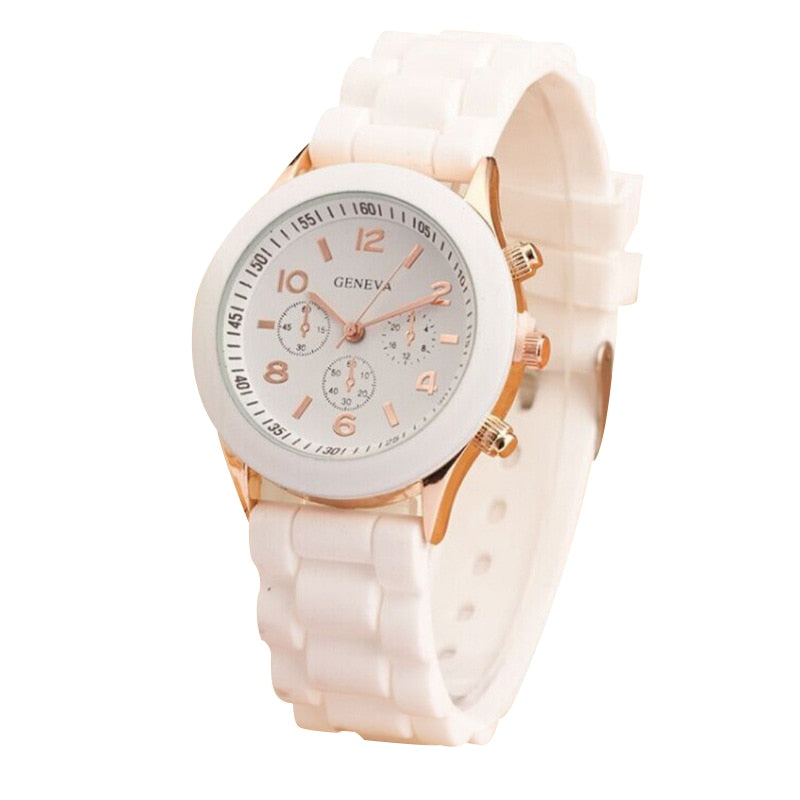 Silicone Jelly Watch Trendy Fashion Women Quartz - lecapmode