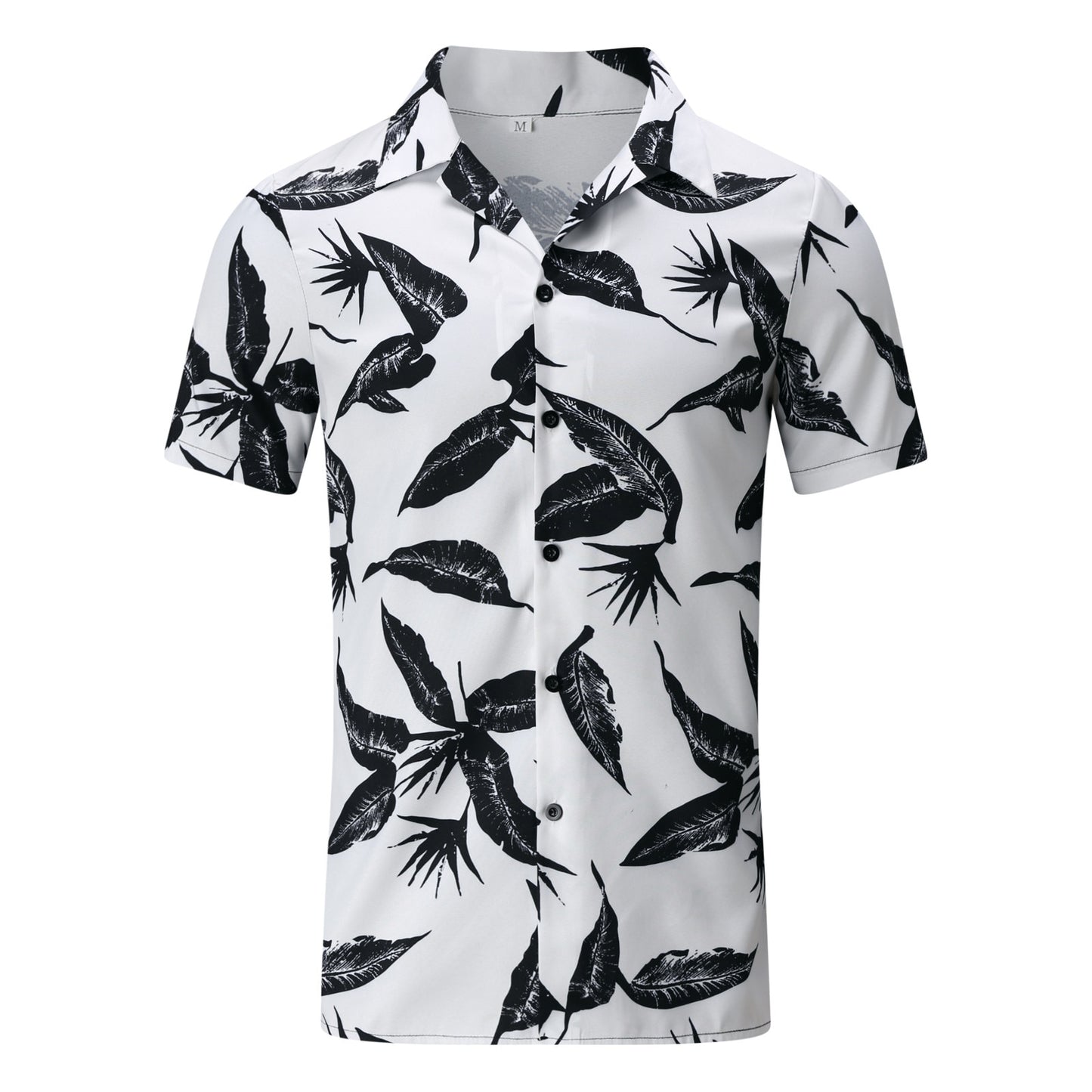 Summer Hawaii Tropical Print Sets Men Shorts Shirt Clothing Set - lecapmode