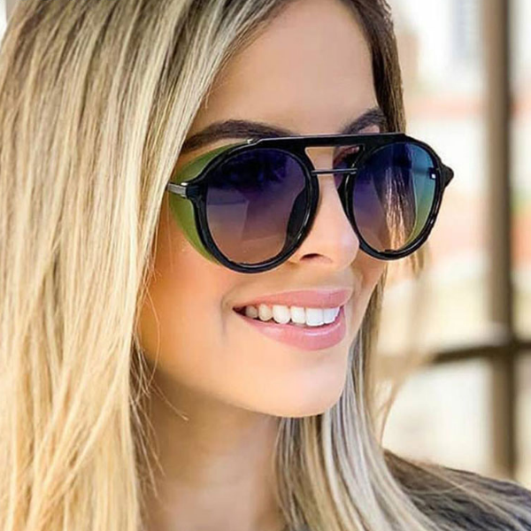 Round Sunglasses Men Women 2019 Fashion Shades